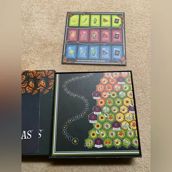 Mariposas Board Game with Butterfly Design - Picture 5 of 7